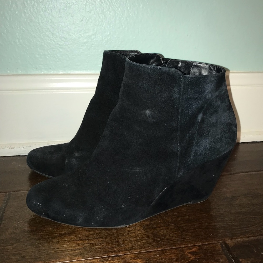 Suede Jessica Simpson booties